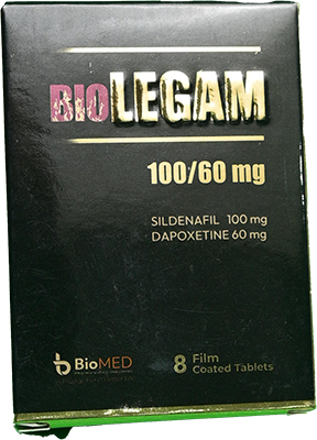 BIOLEGAM 100/60 MG TAB 2 STRIP 8 TAB