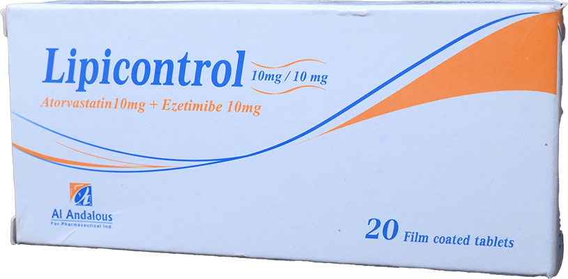 LIPICONTROL 10MG/10MG TAB 2 STRIP 20 TAB