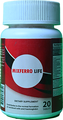 MIXFERRO LIFE برطمان TAB 1 BOX 20 TAB