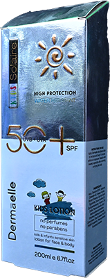 DERMAELLE KIDS SOLAIRE SPF50 LOTION 200 ML  1 BOX