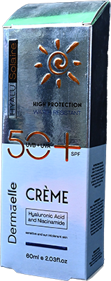 DERMAELLE SOLAIRE SPF50 CREAM 60 ML  1 BOX