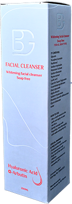 BG WHITENING FACIAL CLEANSER 200ML 1 BOX