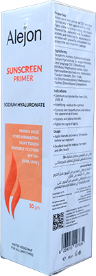 ALEJON SUNSCREEN PRIMER 50 GM  1 BOX