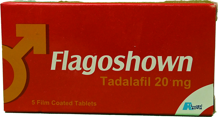 FLAGOSHOWN 20 MG TAB 1 BOX 5 TAB