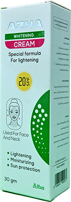 AZHA WHITENING CREAM SPF20 30GM 1 ONE UNIT