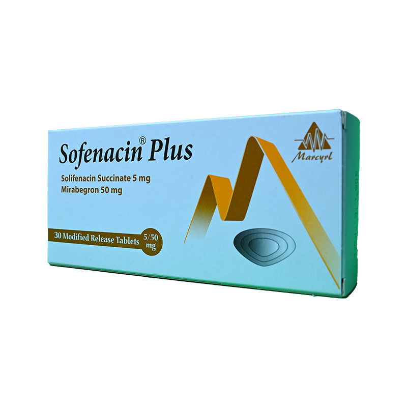 SOFENACIN PLUS 5/50 MG TAB 3 STRIP 30 TAB