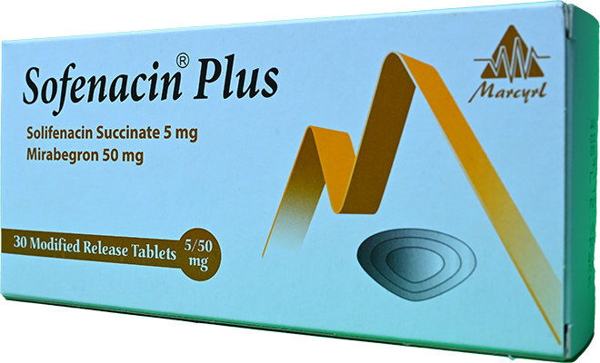 SOFENACIN PLUS 5/50 MG TAB 3 STRIP 30 TAB