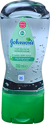 JOHNSONS HYDRAT OIL GEL WITH ALOE VERA&VIT E 200ML 1 ONE UNIT