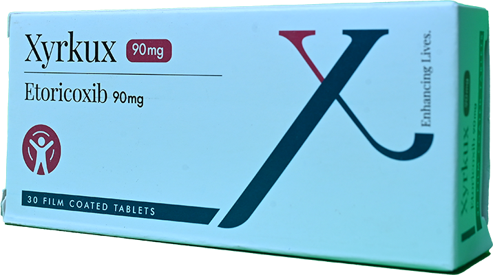 XYRKUX 90 MG TAB 3 STRIP 30 TAB