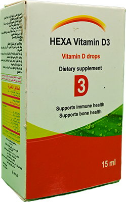 HEXA VITAMIN D3 DROP 15ML 1 BOX