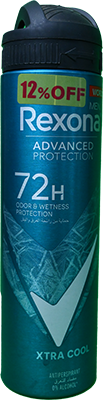 REXONA ADVANCED PROTECTION XTRA COOL 150ML OFF12% 1 BOX