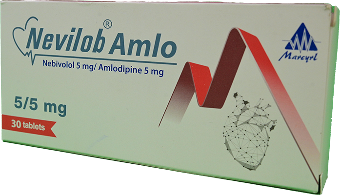 NEVILOB AMLO 5 /5 MG TAB 3 STRIP 30 TAB