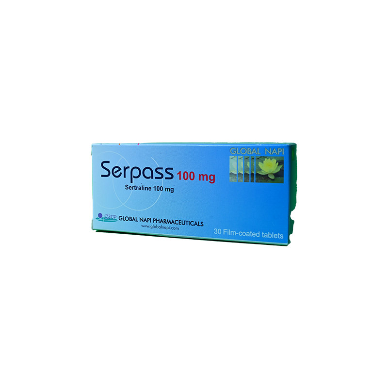 SERPASS 100 MG TAB 3 STRIP 30 TAB