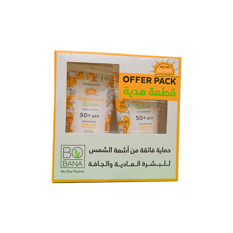 BOBANA MOIST SUNSCREEN SPF50+ LOT 150ML+ 1SP.OFFER 1 BOX