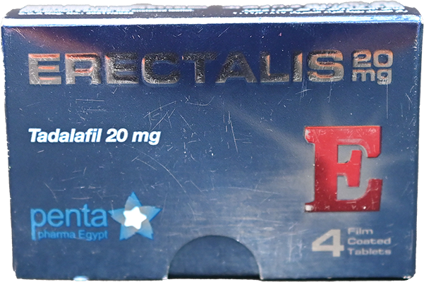 ERECTALIS 20 MG TAB 4 TABLET 4 TAB