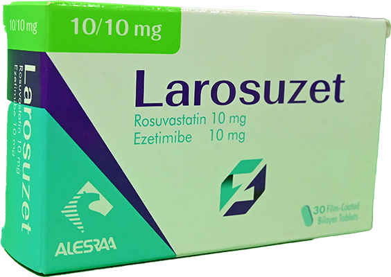 LAROSUZET 10/10MG TAB 3 STRIP 30 TAB