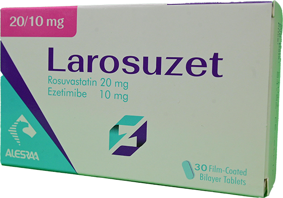 LAROSUZET 20/10MG TAB 3 STRIP 30 TAB