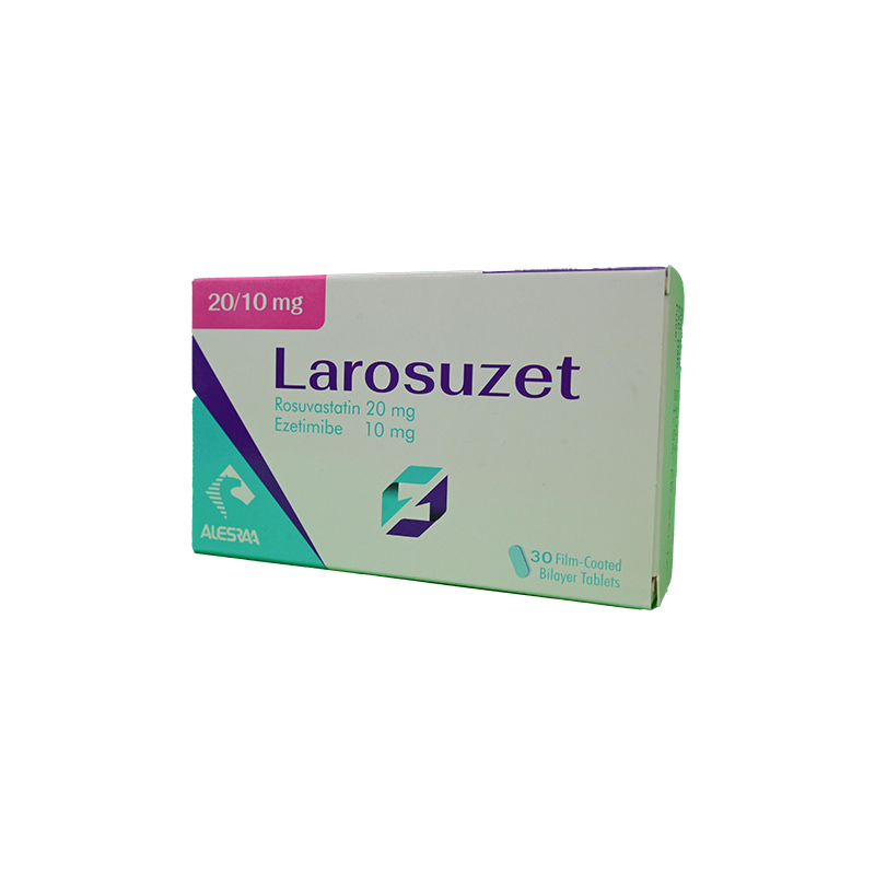 LAROSUZET 20/10MG TAB 3 STRIP 30 TAB
