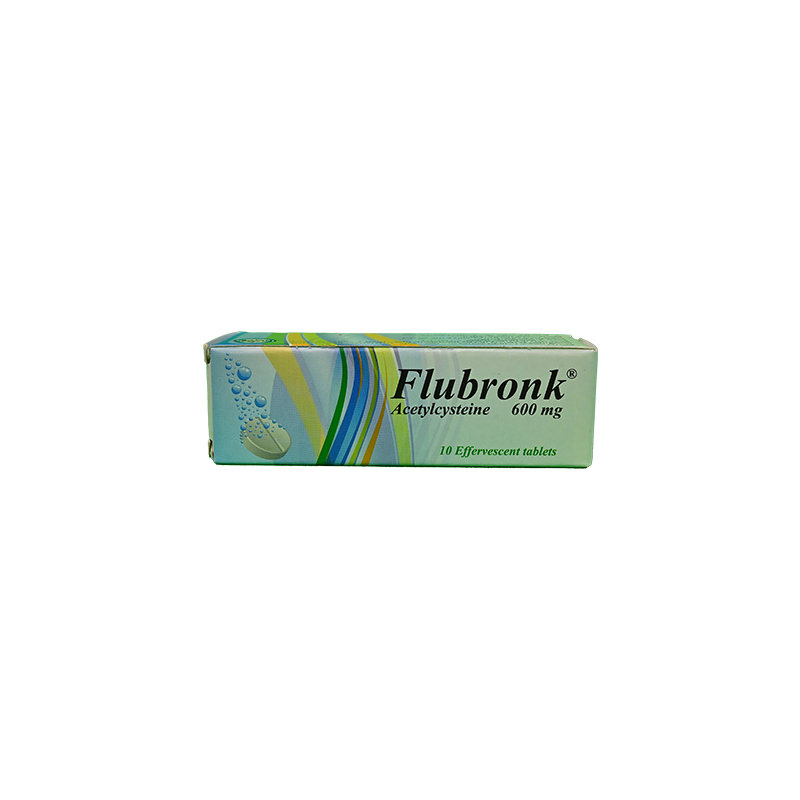 FLUBRONK 600MG EFF TAB 1 BOX 10 TAB