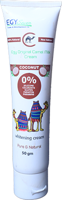 EGY ORIGINAL CAMEL MILK CREAM COCONUT 50GM 1 BOX