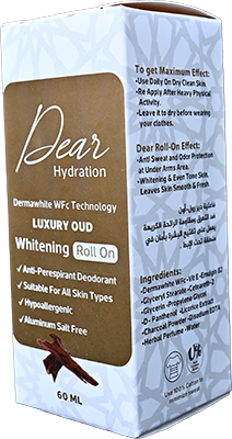 DEAR LUXURY OUD WHITENING ROLL ON 60 ML @ 1 BOX
