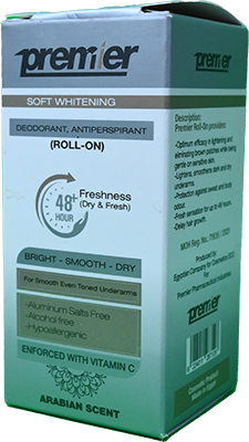 PREMIER SOFT WHIT ARABIAN SCENT ROLL ON 50ML 1 BOX