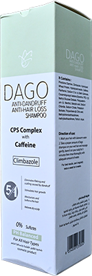 BLUBELL DAGO ANTI-DANDRUFF SHAMPOO 250ML 1 BOX