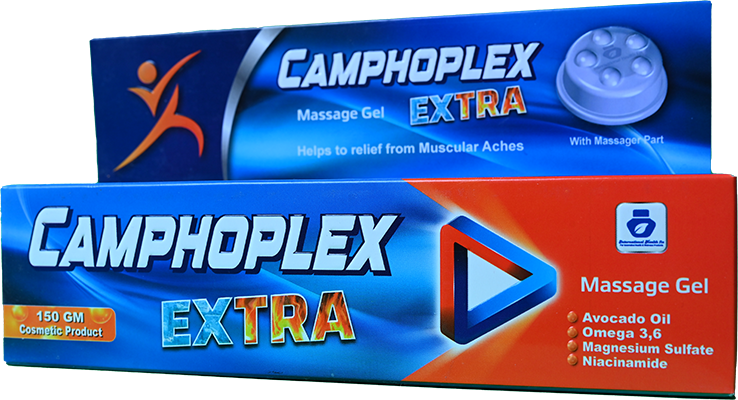 CAMPHOPLEX EXTRA MASSAGE GEL 150 GM 1 BOX