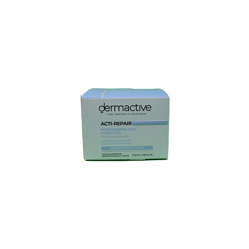 DERMACTIVE ACTI-REPAIR MOIST FACE HYDRO GEL 50ML 1 BOX