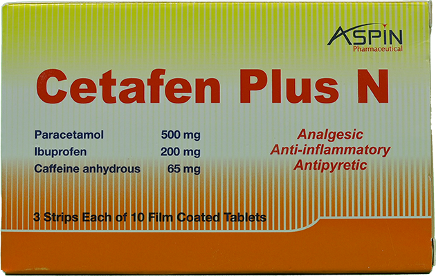 CETAFEN PLUS N TAB 3 STRIP 30 TAB