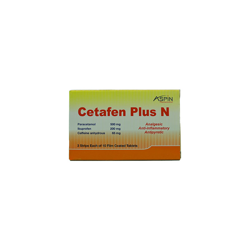 CETAFEN PLUS N TAB 3 STRIP 30 TAB