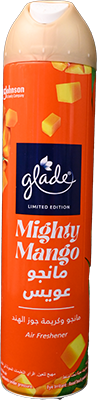 GLADE AIR FRESHNER MIGHTY MANGO 300 ML 1 BOX