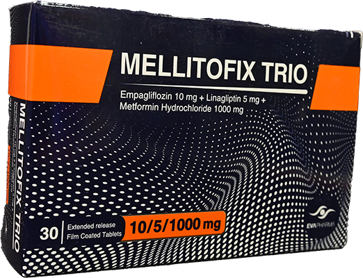 MELLITOFIX TRIO 10 /5/1000 MG TAB 3 STRIP 30 TAB