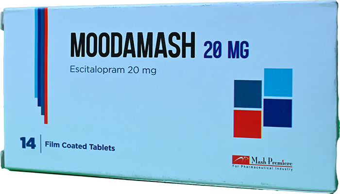 MOODAMASH 20 MG TAB 2 STRIP 14 TAB