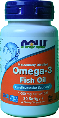 NOW OMEGA-3 1000 MG CAP 1 BOX 30 CAP