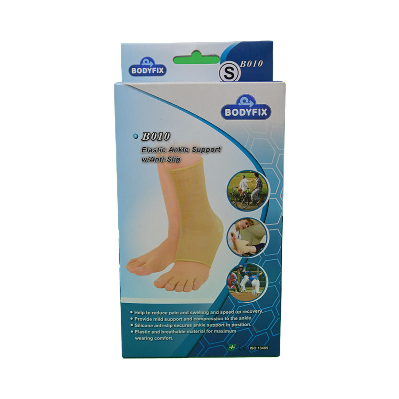 BODYFIX ELASTIC ANKLE SUPPORT W/ANTI SLIP B010 (S) 1 BOX