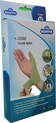 BODYFIX THUMB SPLINT SUPPORT C001 (M) 1 BOX