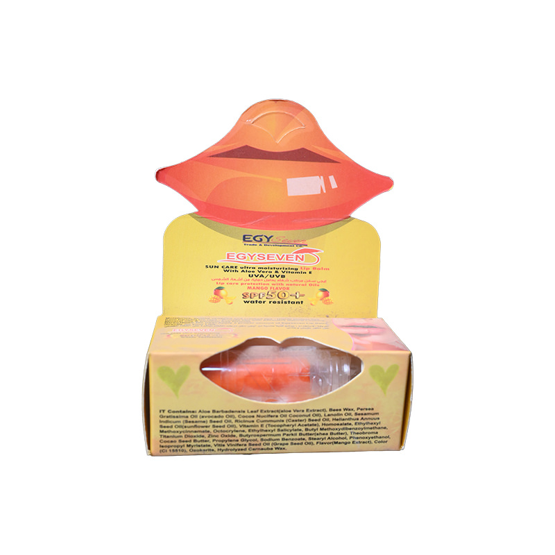 EGYSEVEN SUN CARE SPF+50 LIP BALM MANGO 1 BOX