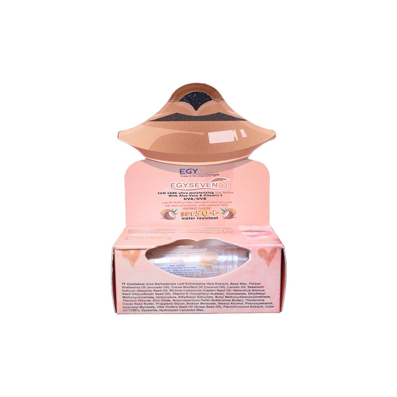 EGYSEVEN SUN CARE SPF+50 LIP BALM COCONUT 1 BOX