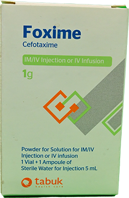 FOXIME 1 GM I.V / I.M VIAL 1 VIAL