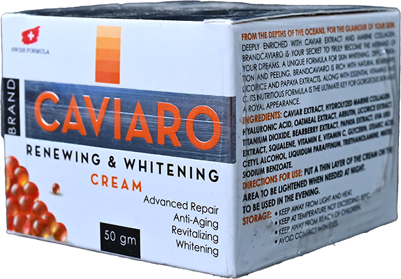 CAVIARO RENEWING &WHIT CREAM 50GM 1 BOX