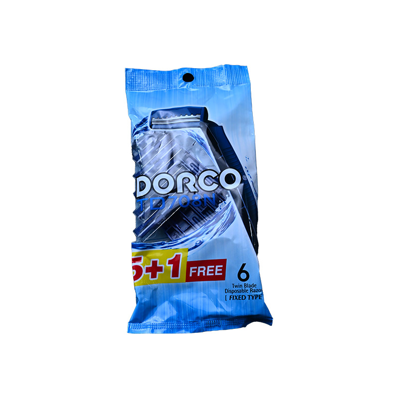 DORCO TD708N 2 BLADE MACHINE 5 +1 FREE BLUE 1 BOX
