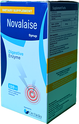 NOVALAISE SYRUP 120 ML  1 BOX