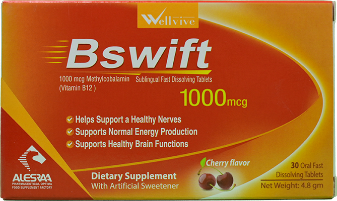 BSWIFT 1000MCG TAB 3 STRIP 30 TAB