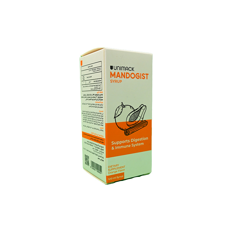 MANDOGIST SYRUP 120 ML  1 BOX
