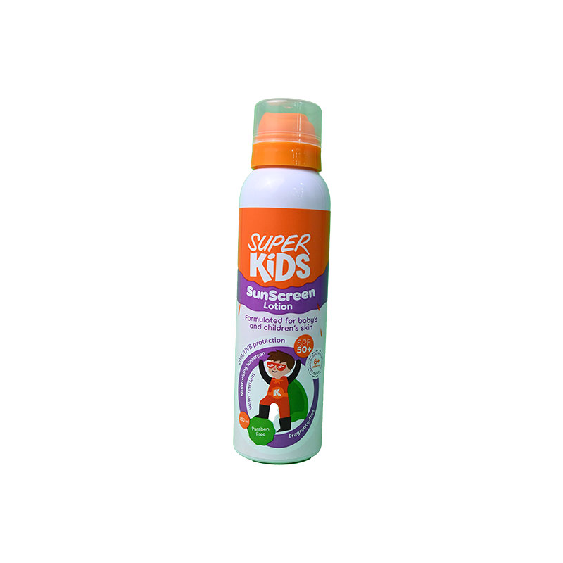 SUPER KIDS SUNSCREEN SPF50+ LOTION 200ML 1 BOX
