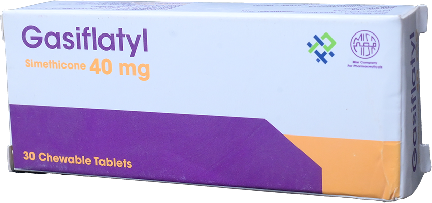 GASIFLATYL 40 MG TAB 3 STRIP 30 TAB