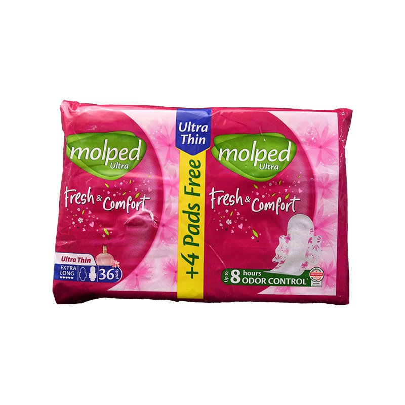 MOLPED FRESH&COM ULTRA THIN EX.LONG 40+6FREE 1 BOX
