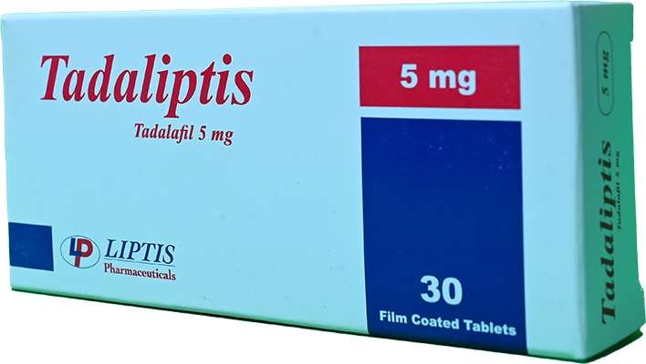 TADALIPTIS 5 MG TAB 3 STRIP 30 TAB