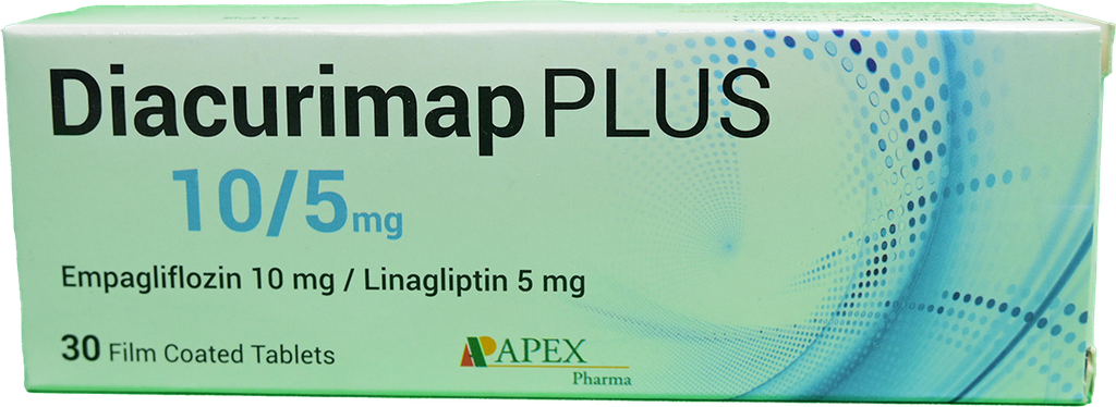 DIACURIMAP PLUS 10/5 MG TAB 3 STRIP 30 TAB